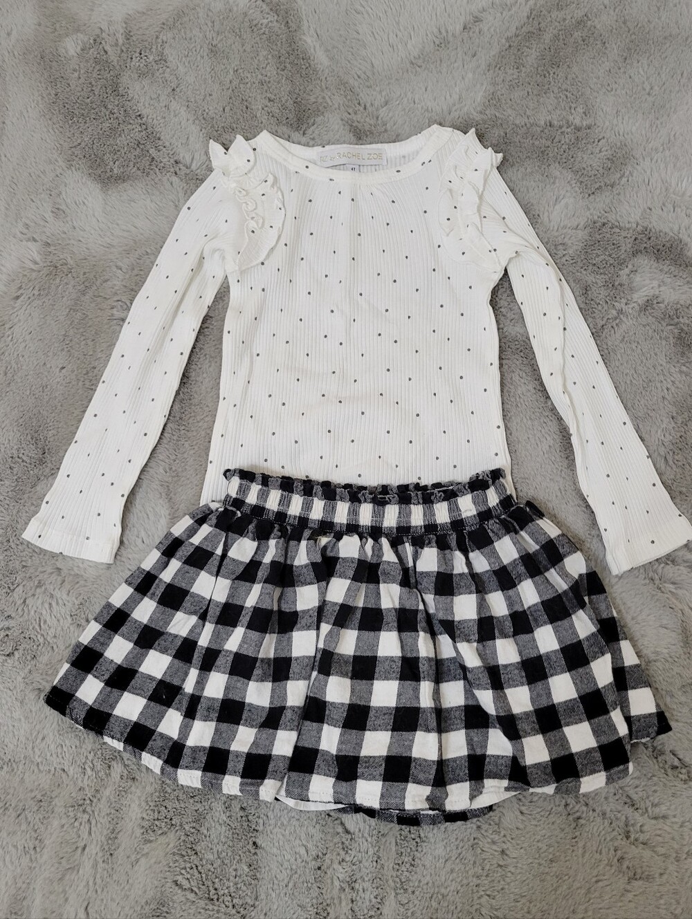 Girls 4t Top And Skirt Bundle